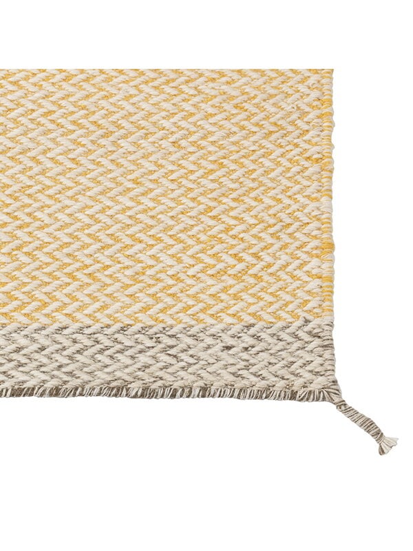 Wool rugs, Ply rug, yellow, Yellow