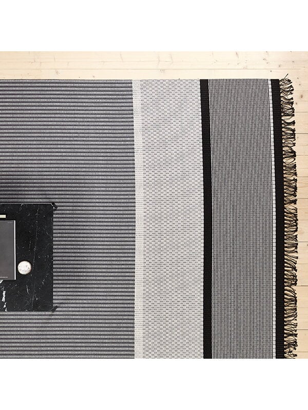 Paper yarn rugs, San Francisco carpet, light grey - stone, Gray