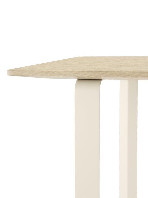Ruokapöydät, 70/70 pöytä, 170 x 85 cm, massiivitammi - hiekka, Beige