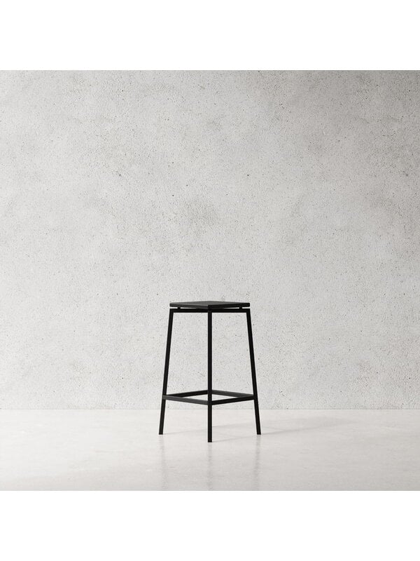 Tabourets et chaises de bar, Tabouret de bar, 65 cm, noir, Noir