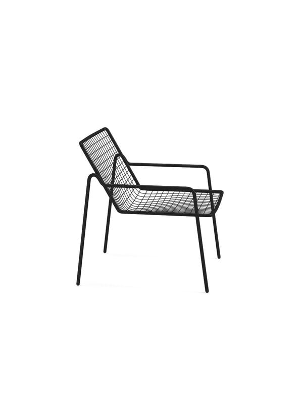 Outdoor lounge chairs, Rio lounge chair, black, Black