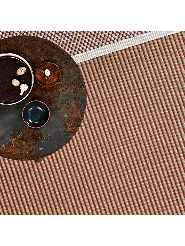 Paper yarn rugs, San Francisco carpet, dark blue - nutria, Brown
