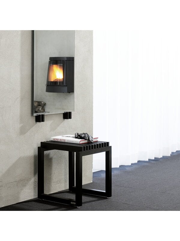 Wall mirrors, Cutter mirror, black, Black