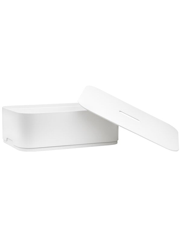 Storage containers, Vakka box small, white, White