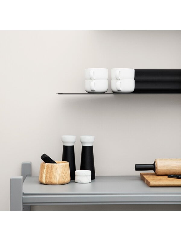 Wall shelves, Jet shelf, 160 cm, black, Black