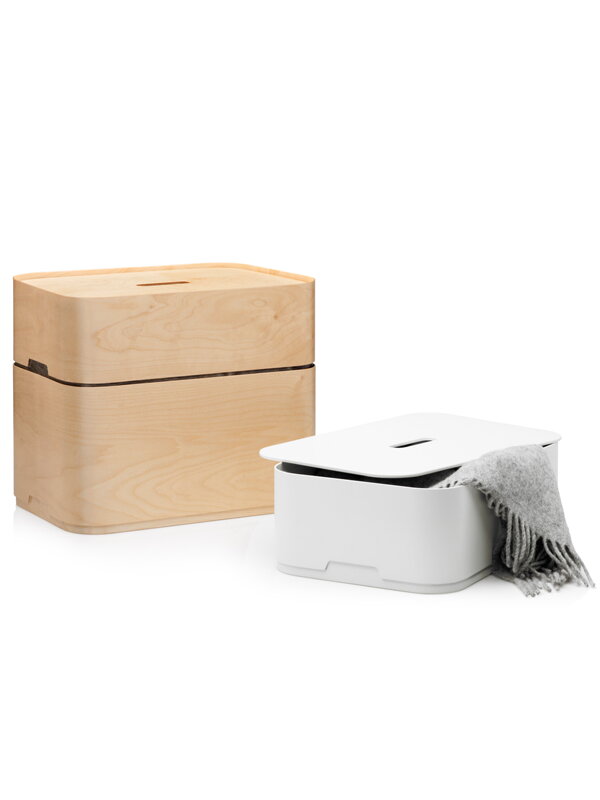 Storage containers, Vakka box small, white, White