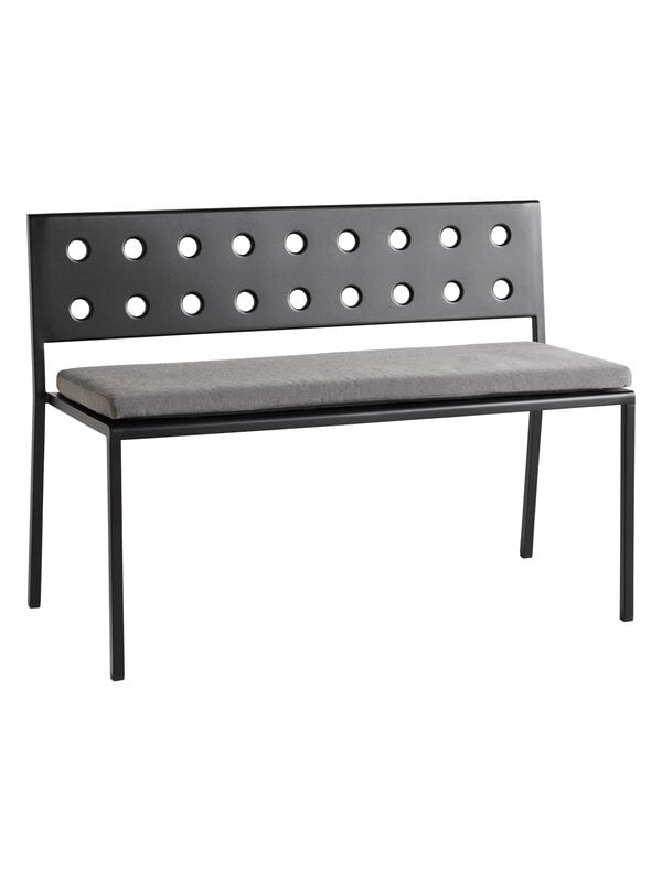 Outdoor benches, Balcony Dining bench, 114 x 52 cm, anthracite, Gray