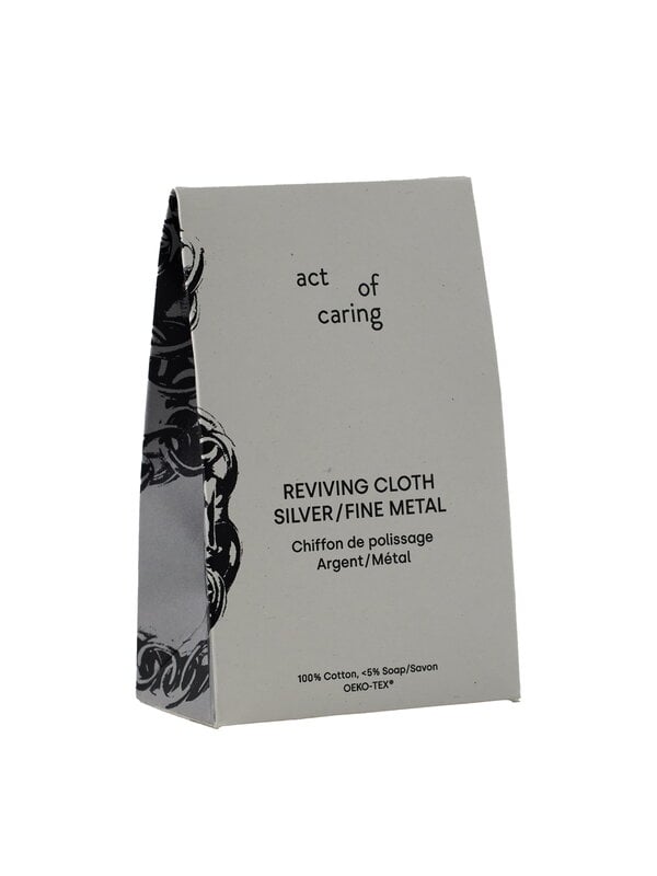 Prodotti per la cura dei mobili, Panno lucidante ravvivante Silver-Metal, Beige