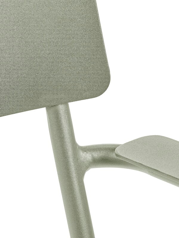 Terassituolit, August käsinojallinen tuoli, leveä, vihreä, Vihreä