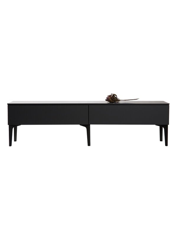 Sideboards & dressers, Fuuga TV table with drawers, black, Black