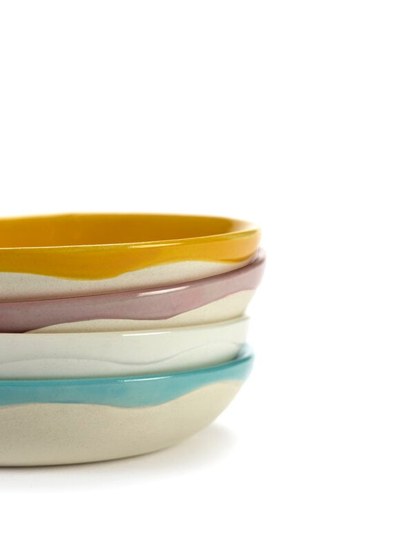 Bowls, Feast dish, 11,5 cm, 4 pcs, yellow, Yellow