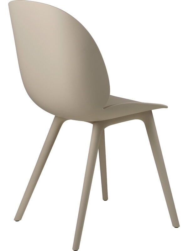 Ruokapöydän tuolit, Beetle tuoli, muovi, new beige, Beige