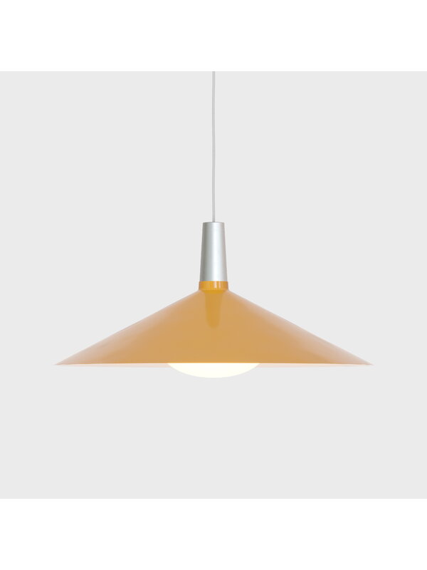 Pendant lamps, Bower pendant light C600, with Oval II bulb, yellow, Yellow