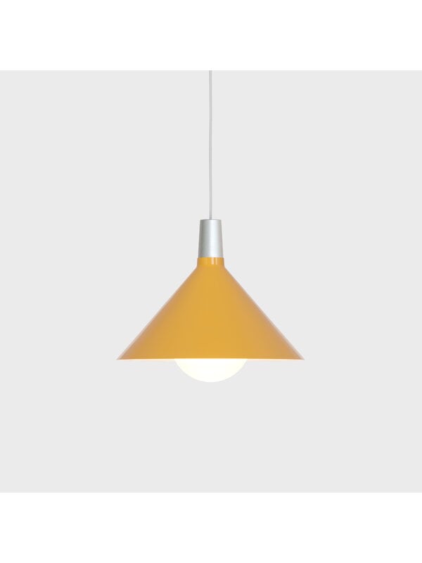 Pendant lamps, Bower pendant light C360, with Sphere IV bulb, yellow, Yellow