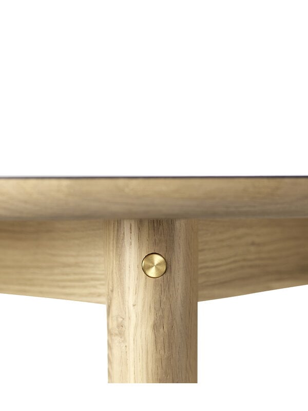 Dining tables, C62 Bjørk dining table, 115 cm, oiled oak, Natural