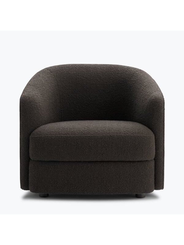 Armchairs & lounge chairs, Covent lounge chair, charcoal, Black