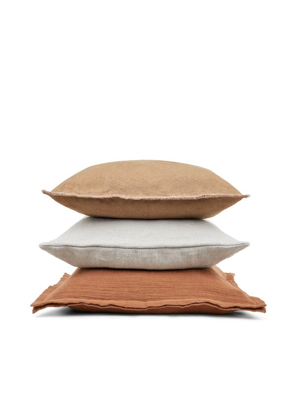Decorative cushions, Rue cushion, 50 x 50 cm, natural, Natural