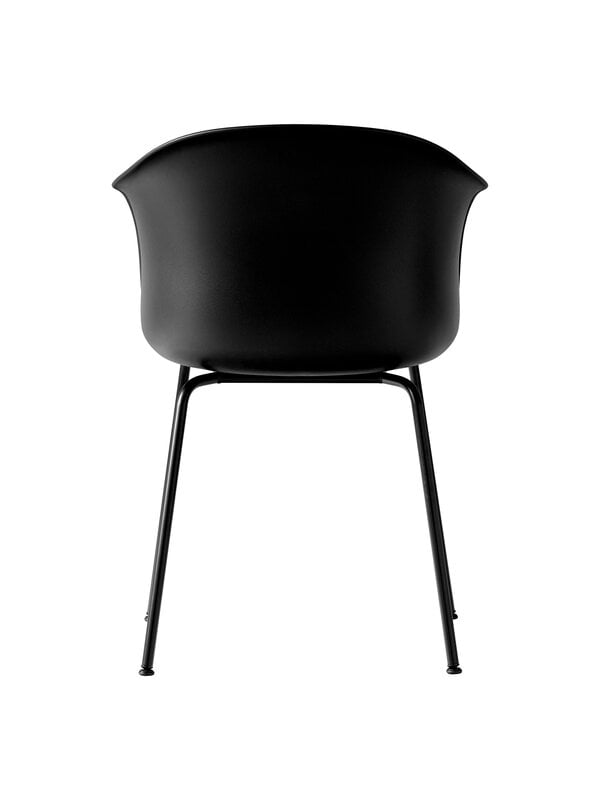 Dining chairs, Elefy JH28 chair, black - black, Black