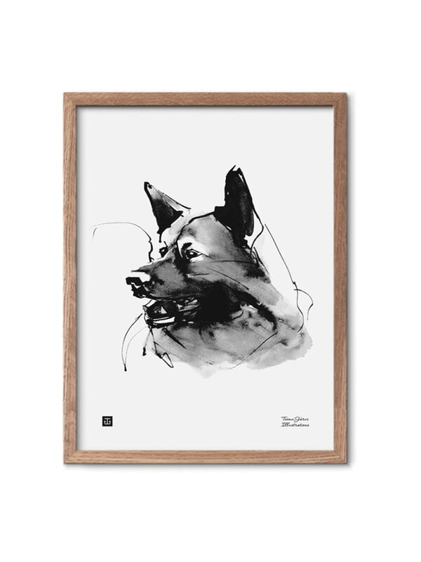 Posters, Exploring poster, 30 x 40 cm, Black & white