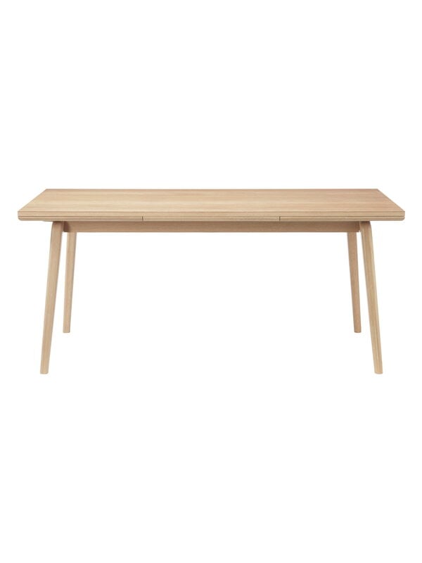 Dining tables, C65 Åstrup extendable dining table, 170 x 90 cm, lacquered oak, Natural
