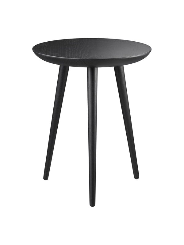Sivu- ja apupöydät, D106 Bakkedal sivupöytä, mustaksi maalattu tammi, Musta