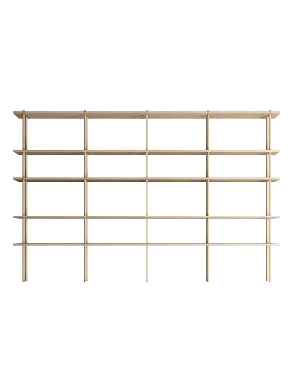 Wall shelves, Bond FC4061 shelf, lacquered oak, Natural