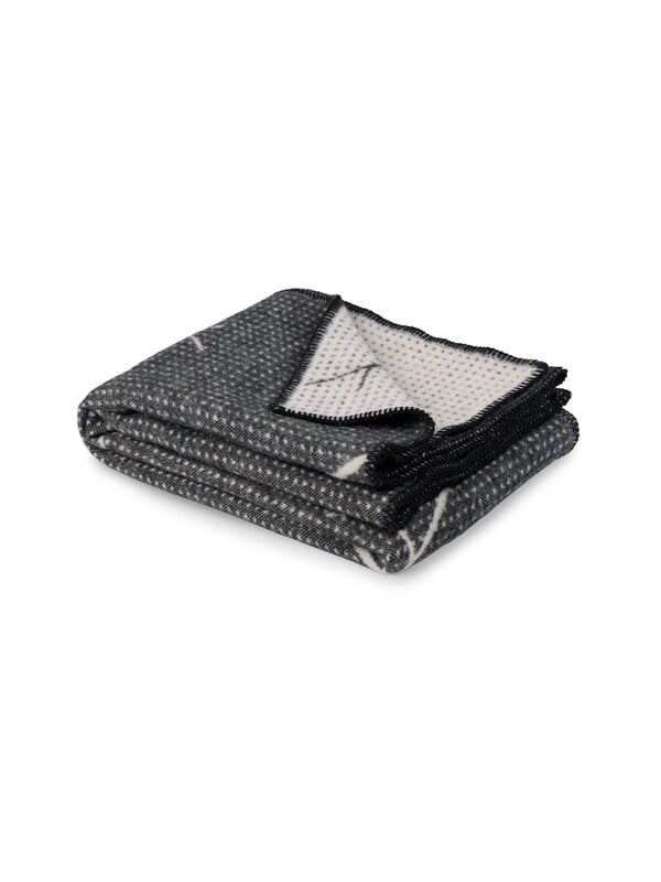 HAY Mono throw, 130 x 180 cm, charcoal | Finnish Design Shop
