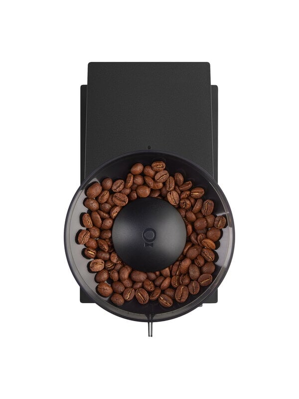 Kahvitarvikkeet, Opus Conical kahvimylly, matta musta, Musta