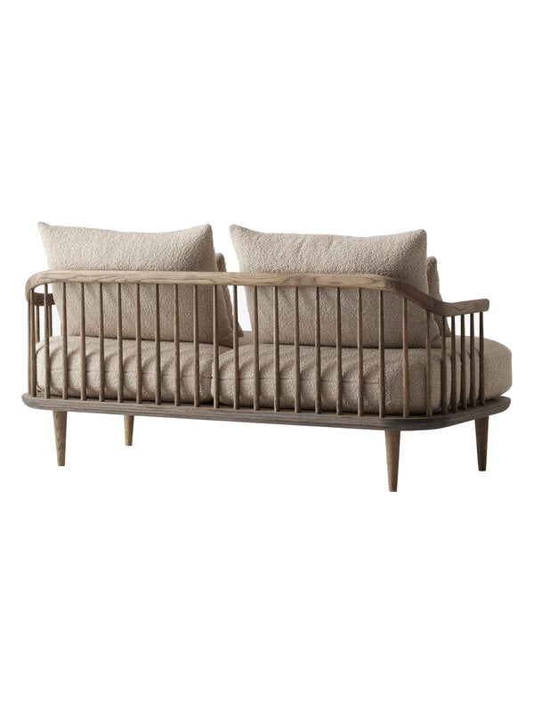 Sofas, Fly SC2 sofa, smoked oak - Karakorum 003, Beige