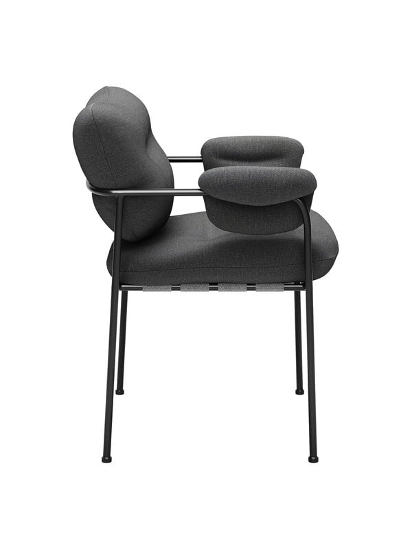 Dining chairs, Bollo chair, Lido 4 black  - black, Black