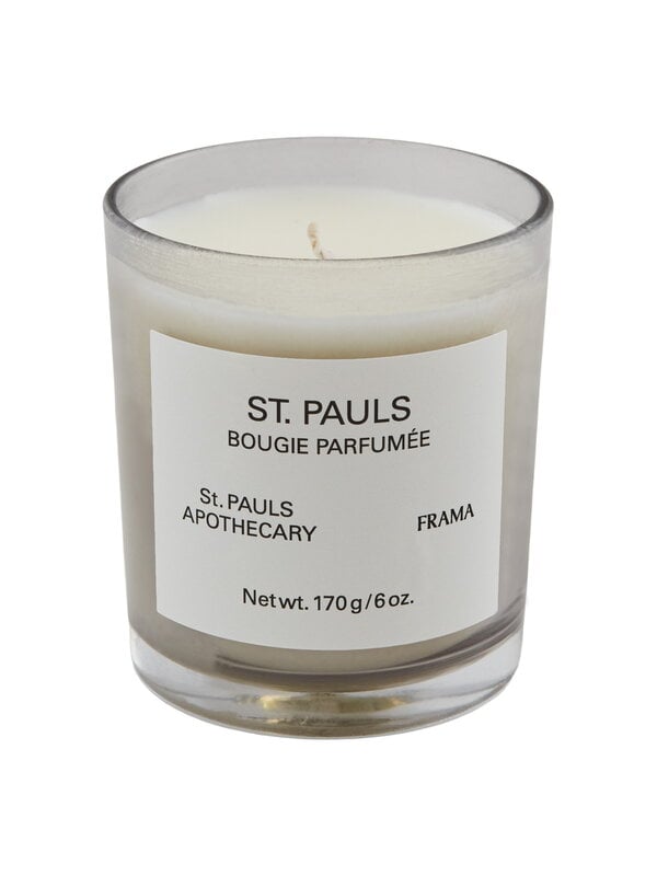 Scented candles, Scented candle St. Pauls, 170 g, Gray