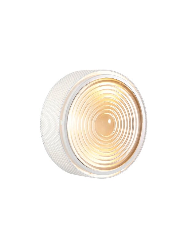 Flush ceiling lights, G13 ceiling lamp, large, white, White