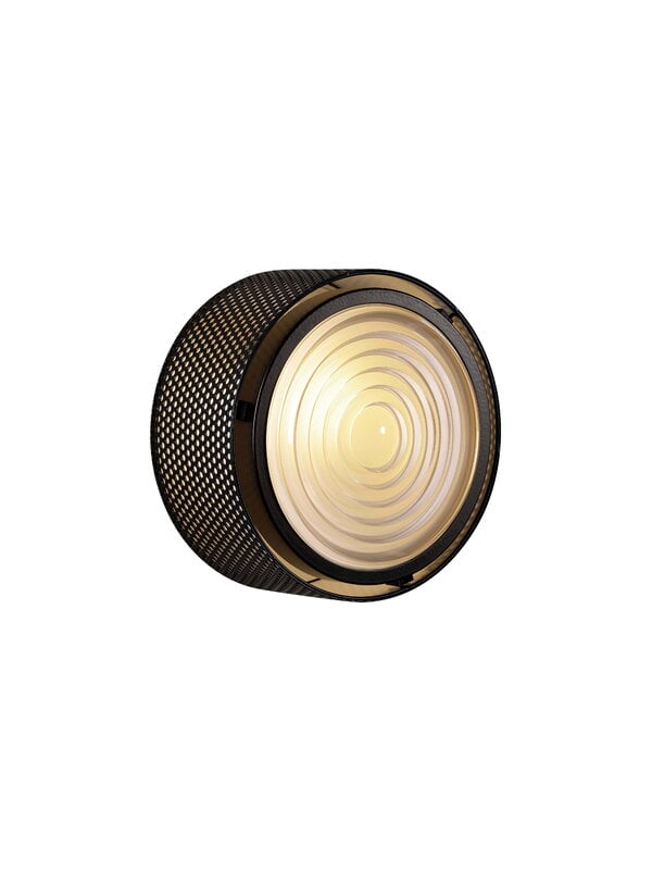 Flush ceiling lights, G13 ceiling lamp, medium, black, Black