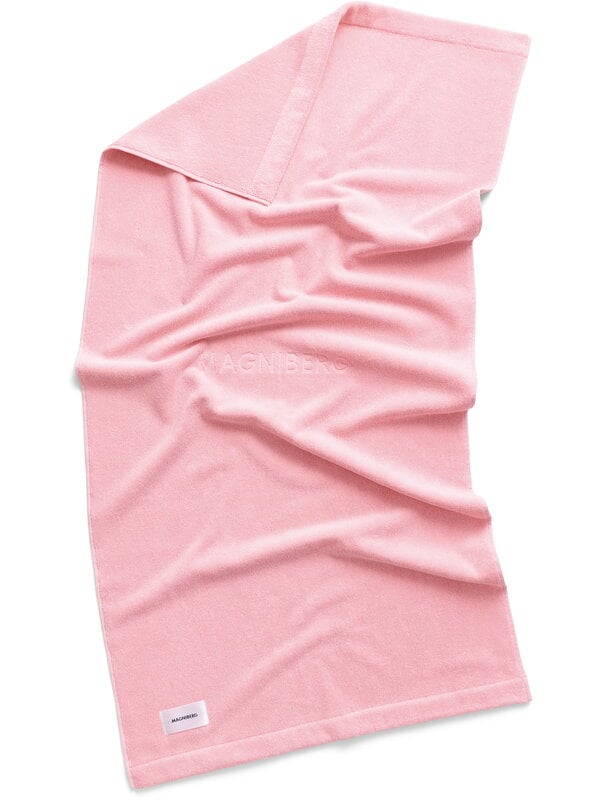 Bath towels, Gelato bath towel, 70 x 140 cm, fragola pink, Pink