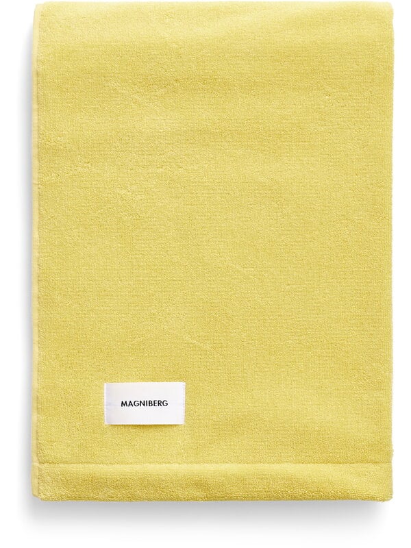 Serviettes de bain, Drap de bain Gelato, 100 x 180 cm, passion yellow, Jaune