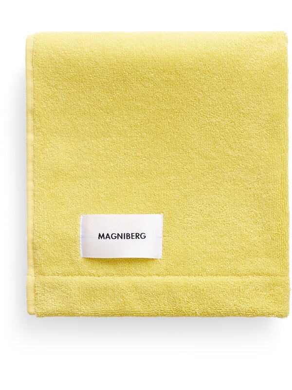Hand towels & washcloths, Gelato hand towel, 50 x 80 cm, passion yellow, Yellow