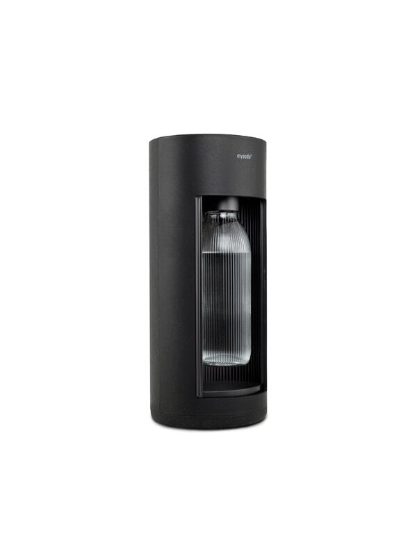 Gasatori per acqua, Gasatore per acqua frizzante Glassy, nero, Nero