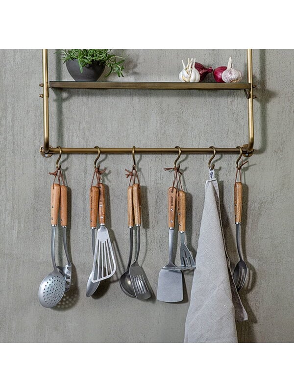 Kitchen utensils, Antique potato masher, 27 cm, Silver