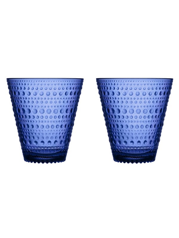 Tumblers, Kastehelmi tumbler 30 cl, 2 pcs, ultramarine blue, Blue