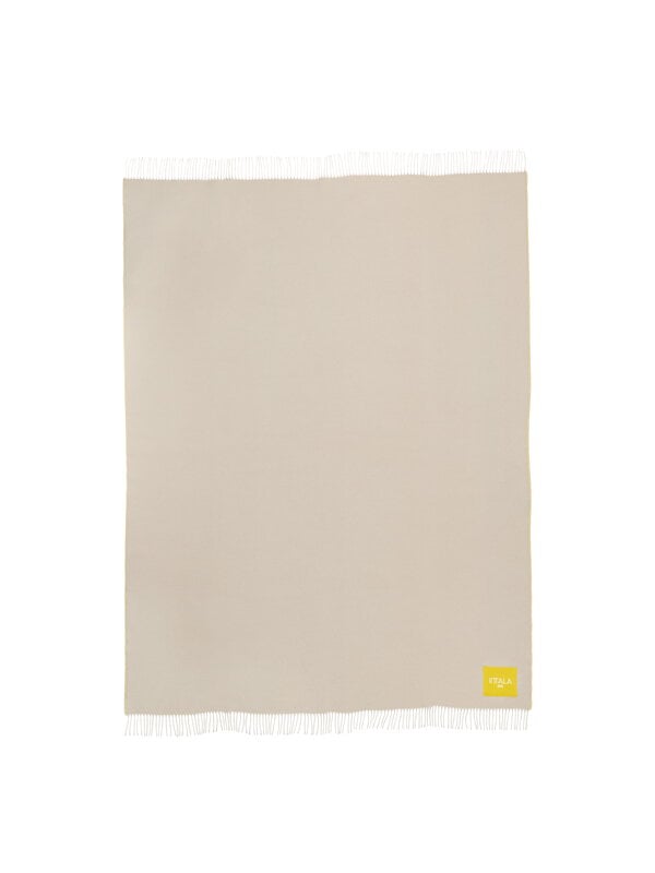 Filtar, Play filt, 130 x 180 cm, beige – gul, Beige