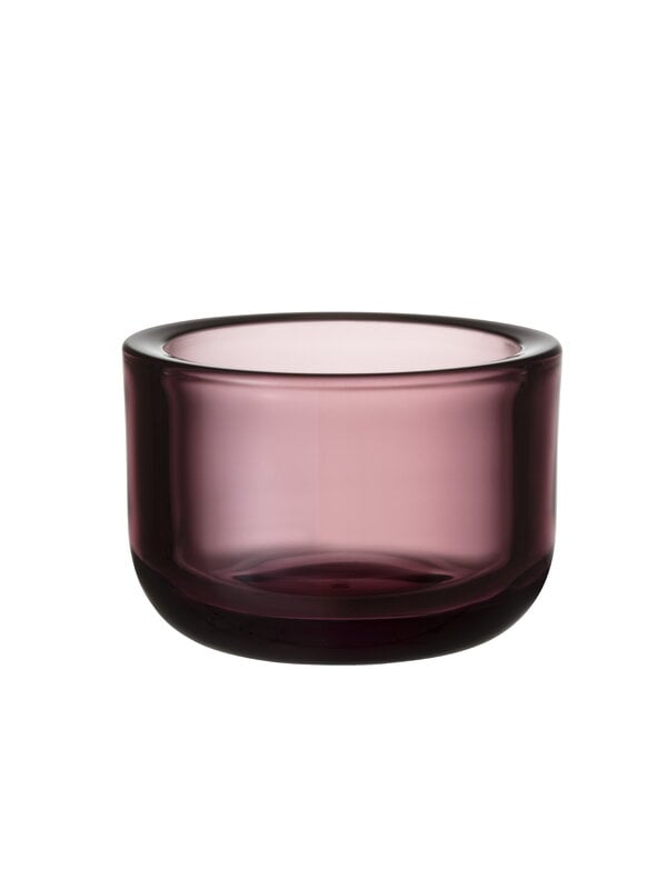 Photophores, Bougeoir pour bougie chauffe-plat Valkea, 60 mm, calluna, Rose