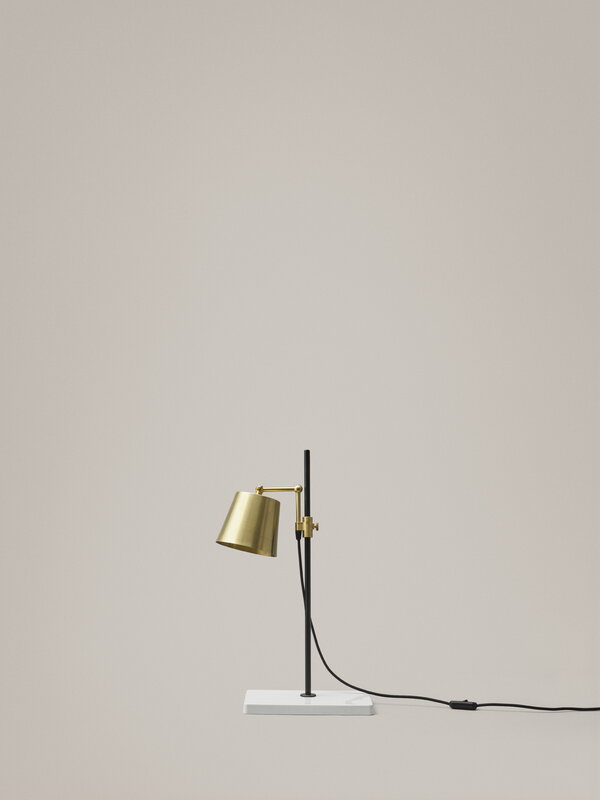 Desk lamps, Lab Light table lamp, black - brass, Multicolour