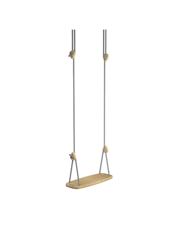 Swings, Lillagunga Classic swing, oak - grey, Natural