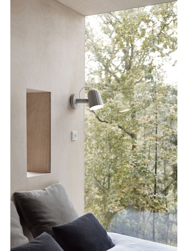 Wall lamps, Noc Wall Button wall lamp, off white, White