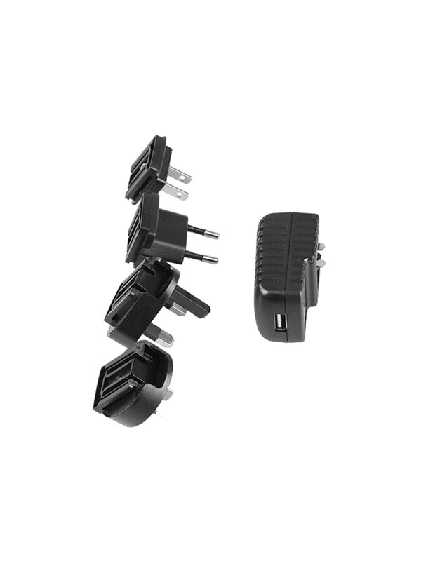 Lighting accessories, Nui Mini USB charger, black, Black