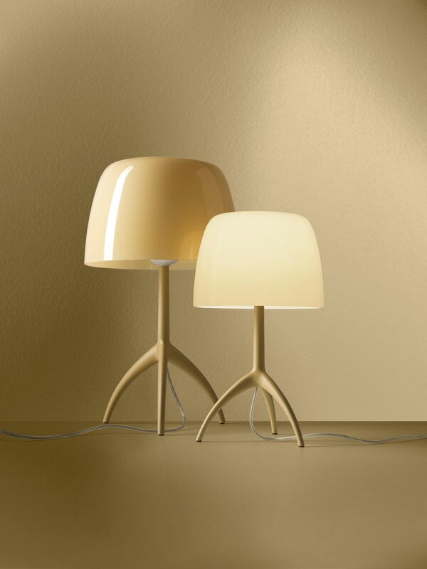Lighting, Lumiere Nuances table lamp, large, Sahara, Beige