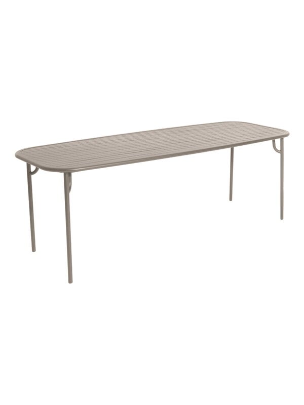 Tavoli da patio, Tavolo Week-end, 85 x 220 cm, dune, Beige