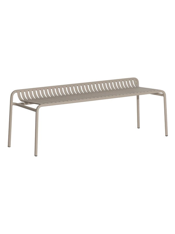 Outdoor benches, Week-end bench without back, dune, Beige