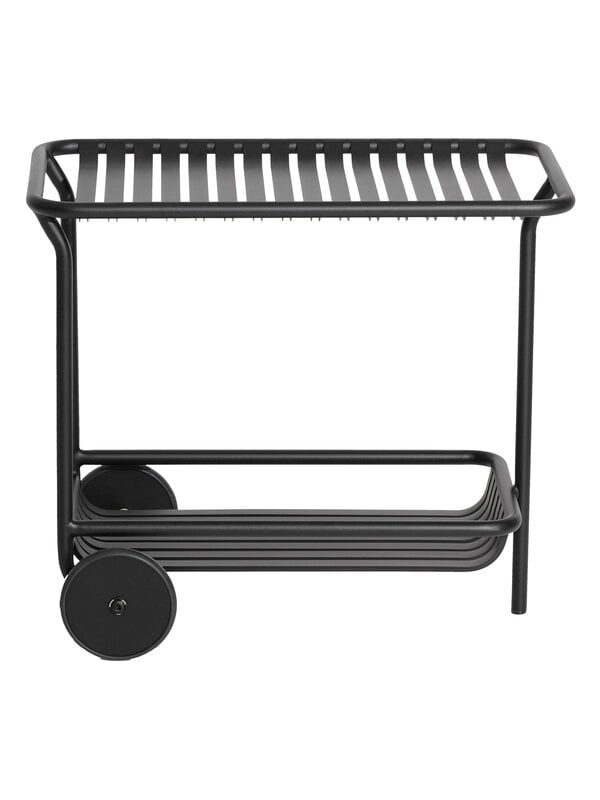 Kitchen carts & trolleys, Week-end trolley, black, Black