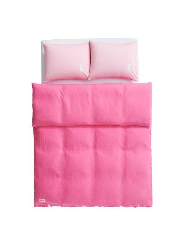 Bettbezüge, Mother Linen Bettbezug, fröhliches Pink, Rosa